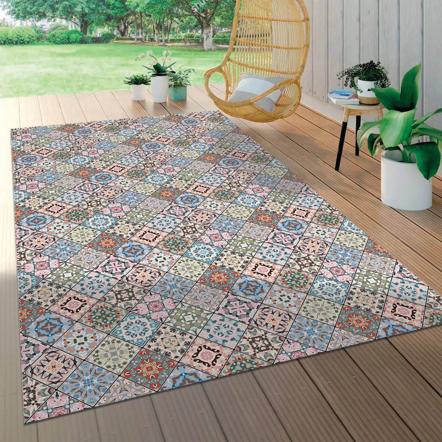 ALFOMBRA VINÍLICA BALDOSA NIZA 140X220 CM - 9