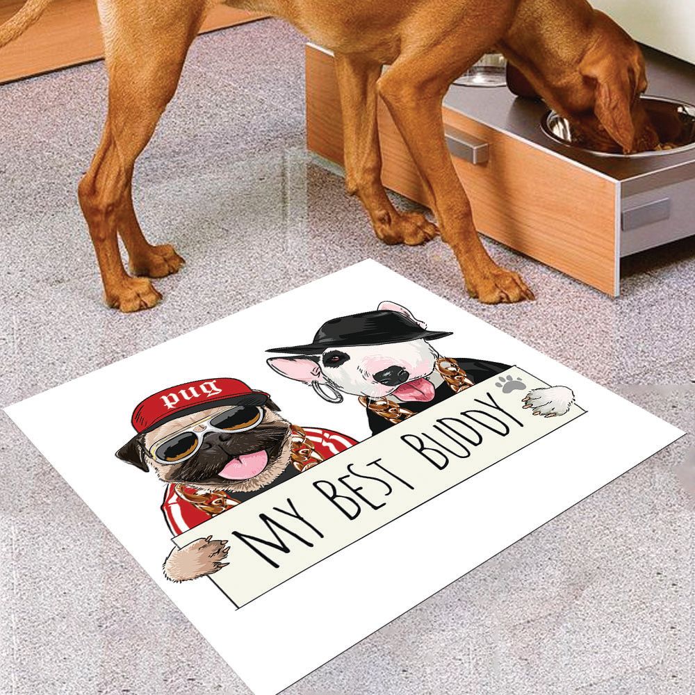 ALFOMBRA VINÍLICA PET BUDDYS ANTIDESLIZANTE 70X70 CM - 2