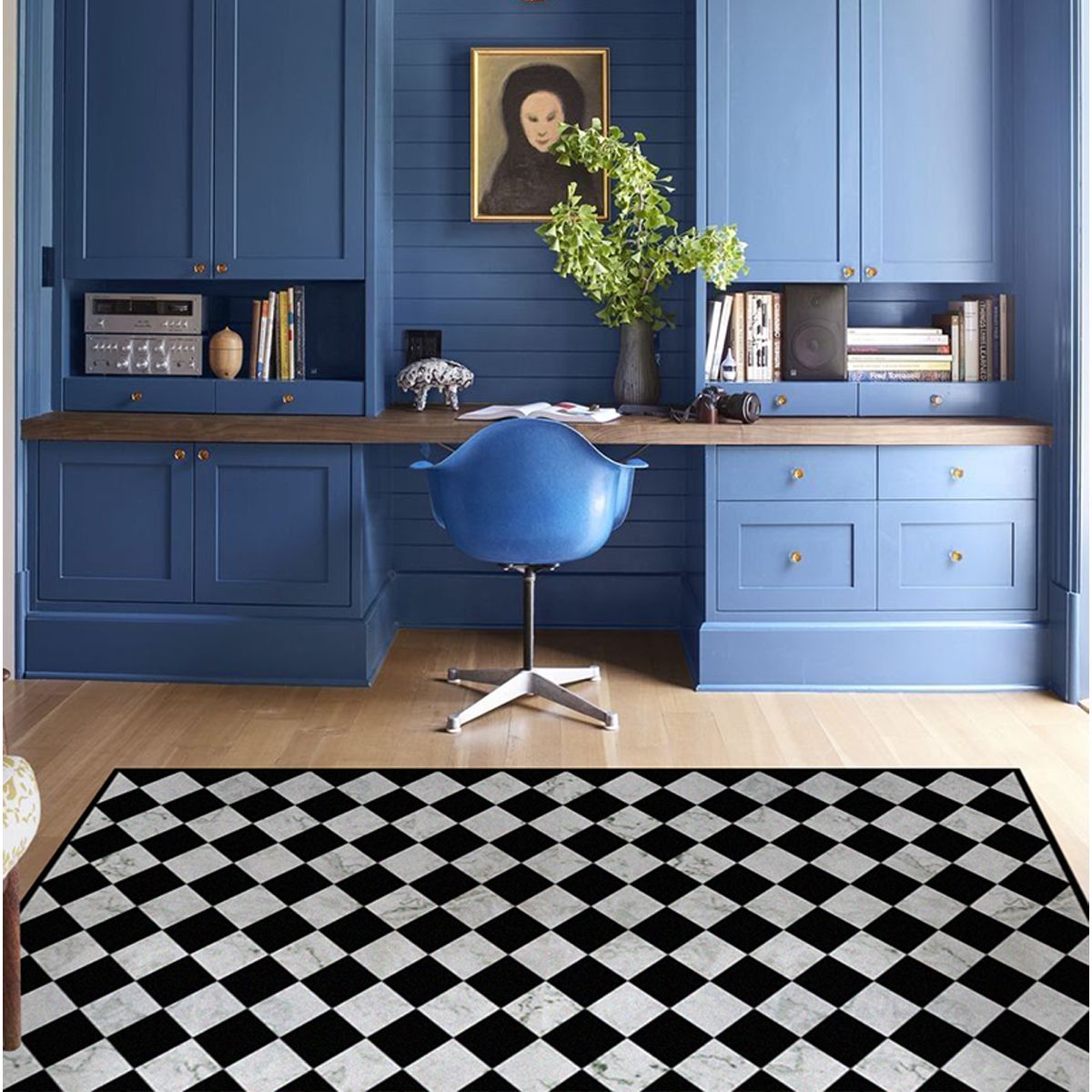 ALFOMBRA VINÍLICA ROMBO DAMA MEDIUM MARBLE 140X180 CM - 9