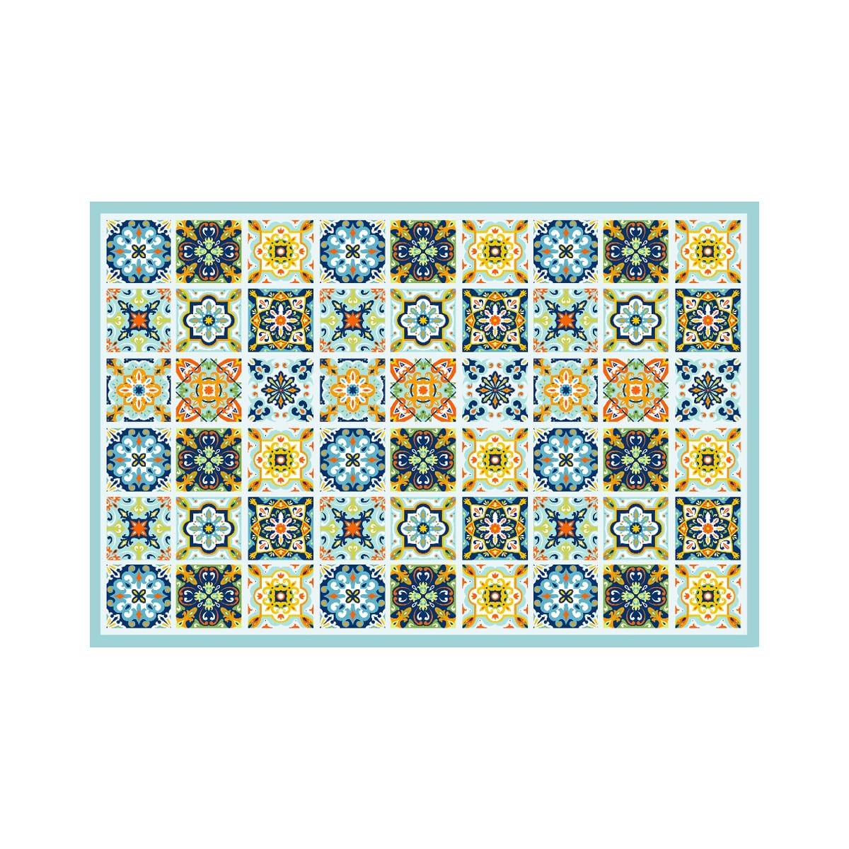 ALFOMBRA VINÍLICA BALDOSA MONTECARLO 70X100 CM - 6