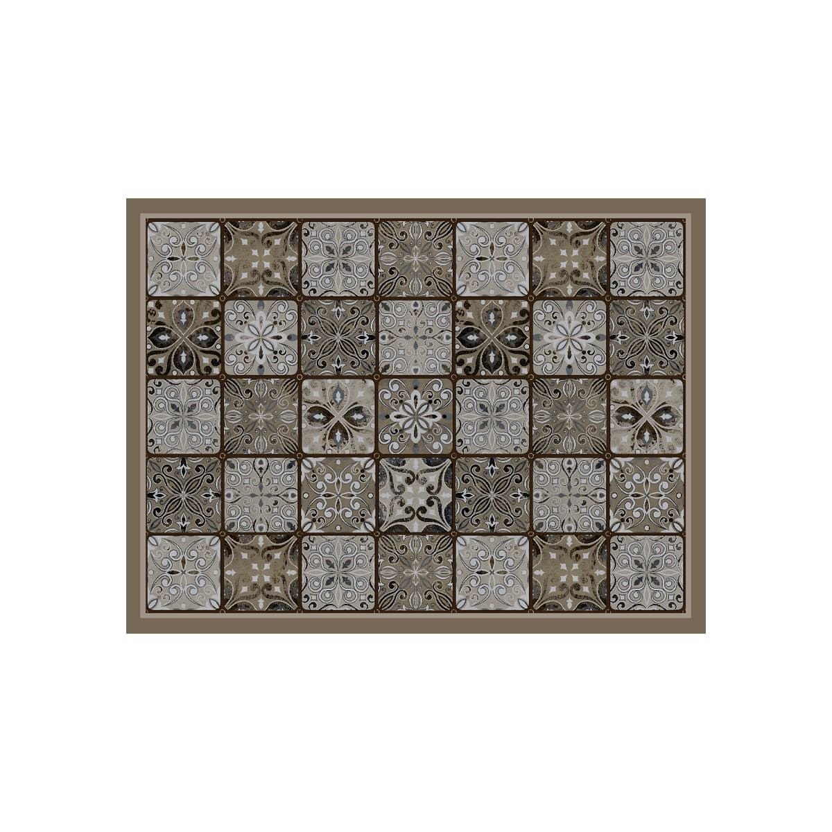 ALFOMBRA VINÍLICA  BALDOSA LIGURE 70X100 CM - 1