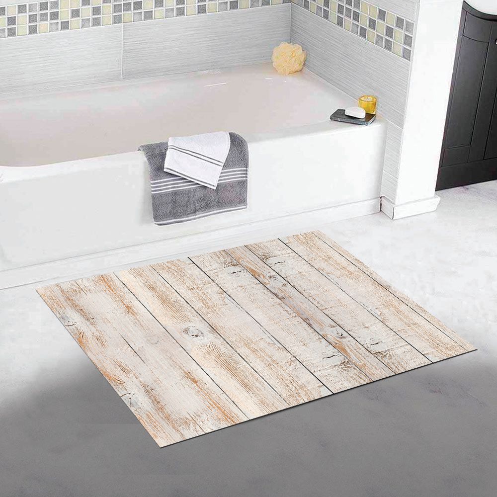 ALFOMBRA VINÍLICA MADERA VINTAGE NATURAL 140X220 CM - 3