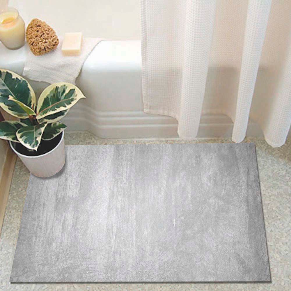 ALFOMBRA VINÍLICA CEMENTO GRIS 140X160 CM - 3