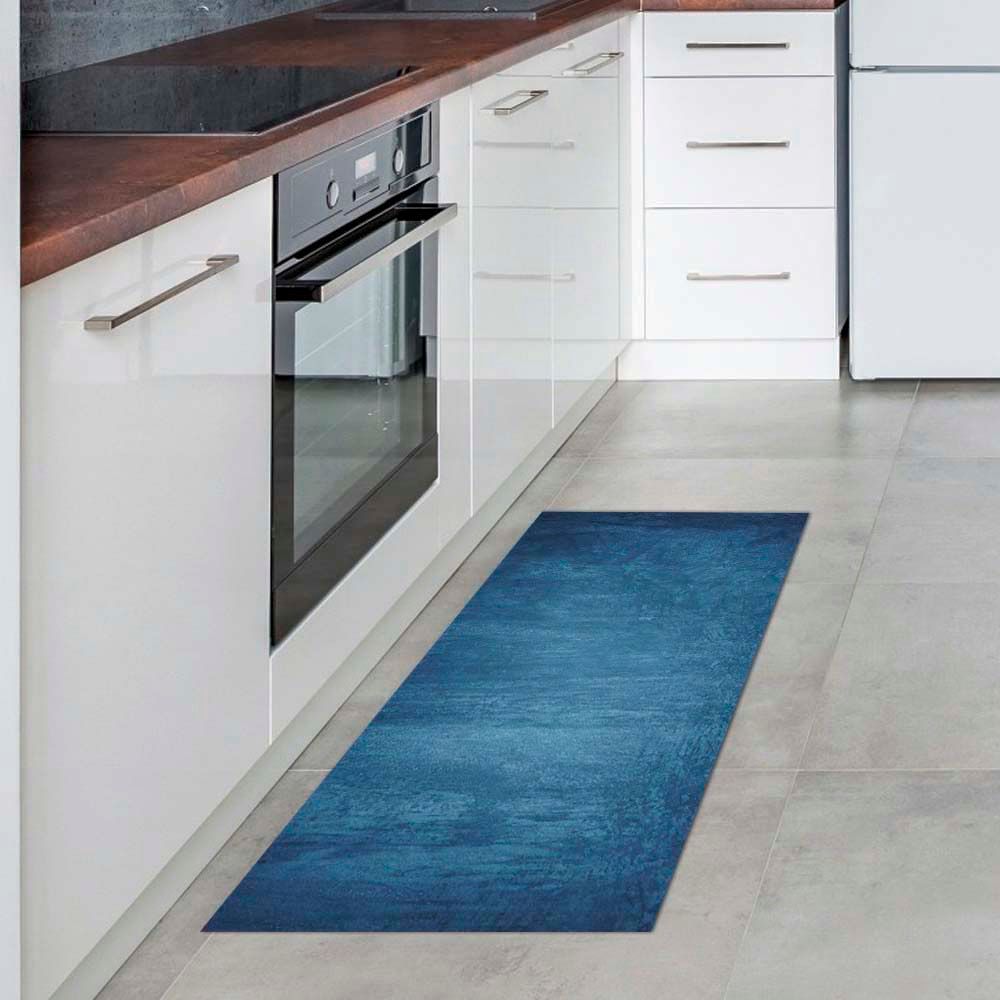 ALFOMBRA VINÍLICA  CEMENTO AZUL 140X220 CM - 6