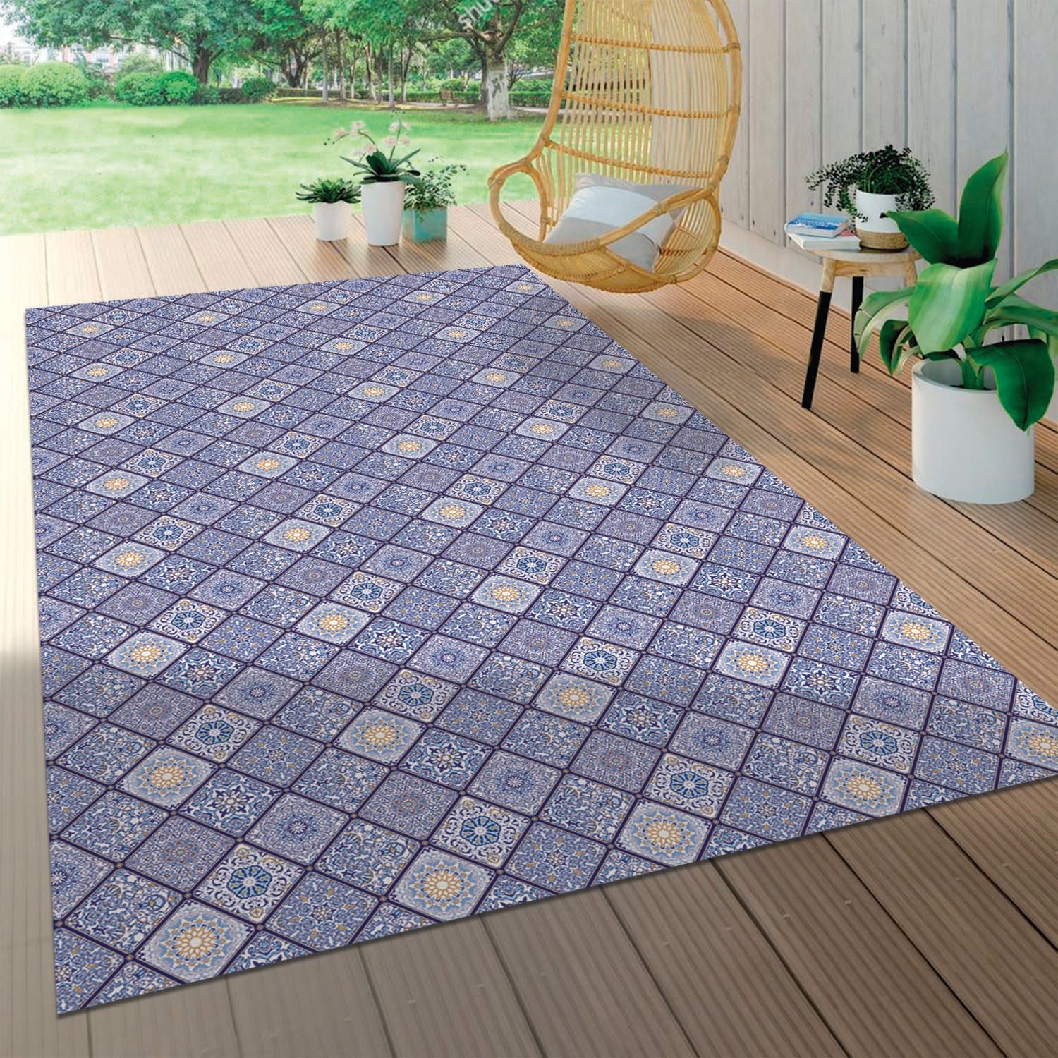 ALFOMBRA VINÍLICA BALDOSA SIRACUSA 70X100 CM - 7