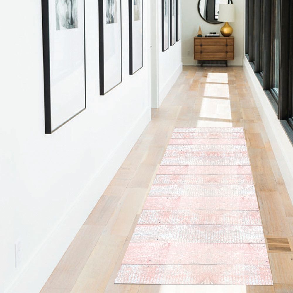 ALFOMBRA VINÍLICA  MADERA VINTAGE PALO ROSA 140X180 CM - 4
