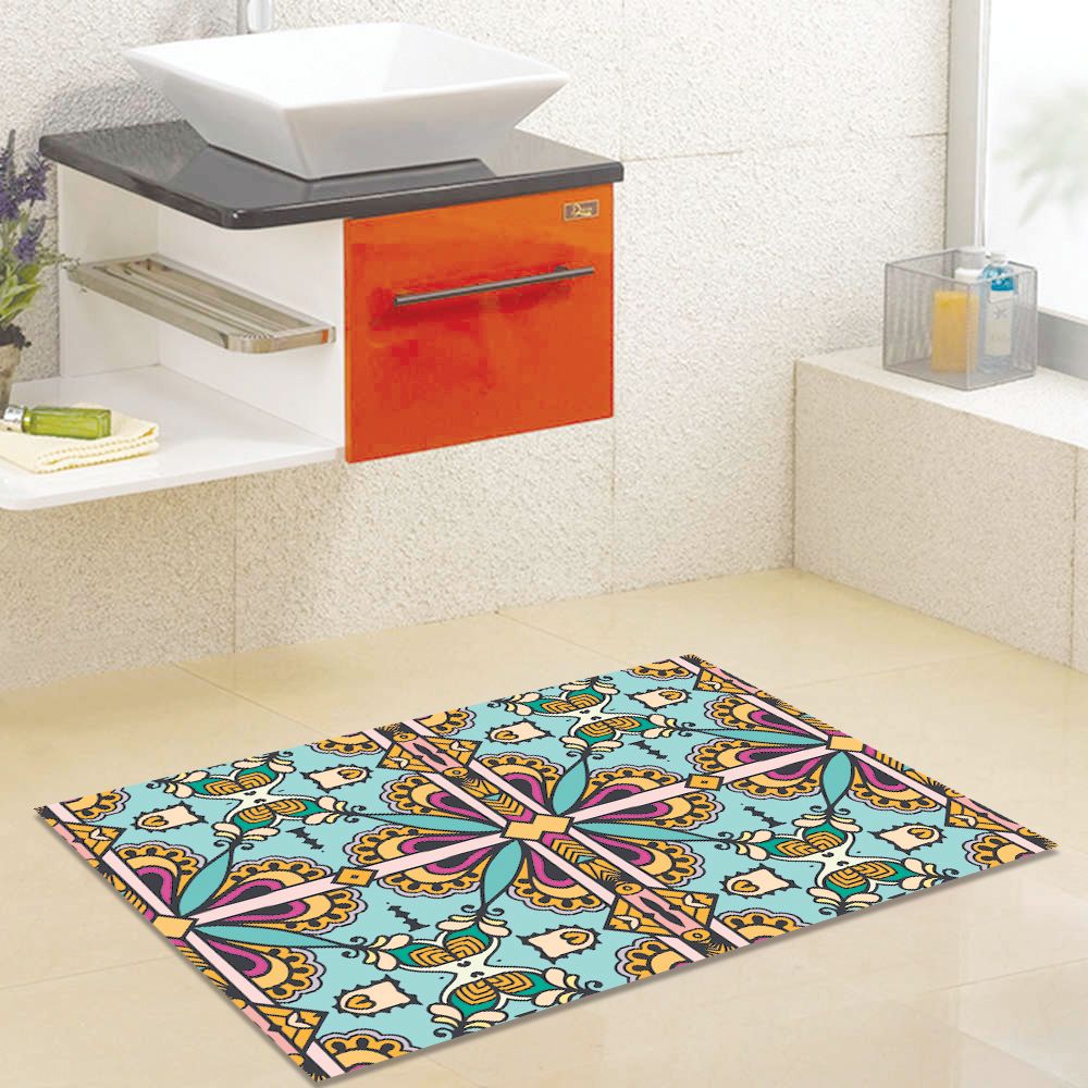 ALFOMBRA VINÍLICA LIVING MANDALA ÁRABE 70X140 CM - 3