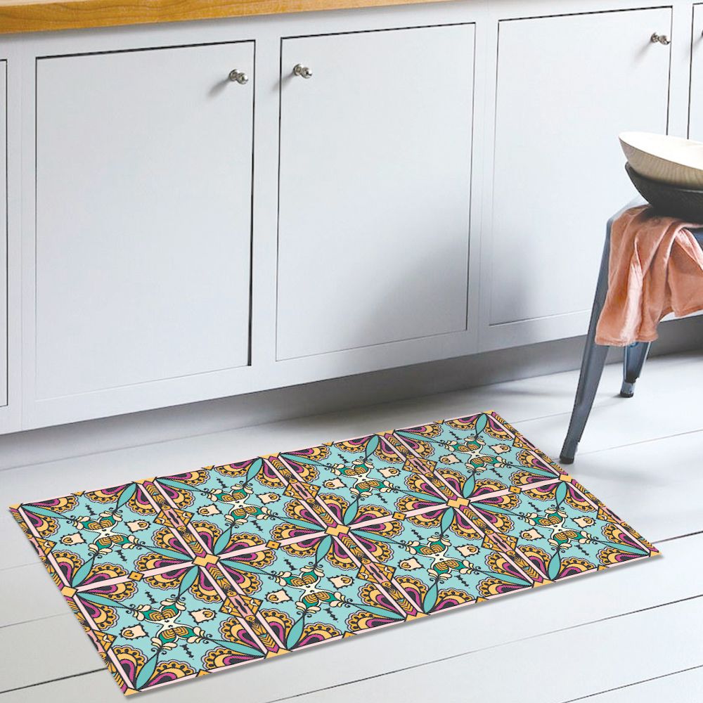 ALFOMBRA VINÍLICA LIVING MANDALA ÁRABE 70X140 CM - 5