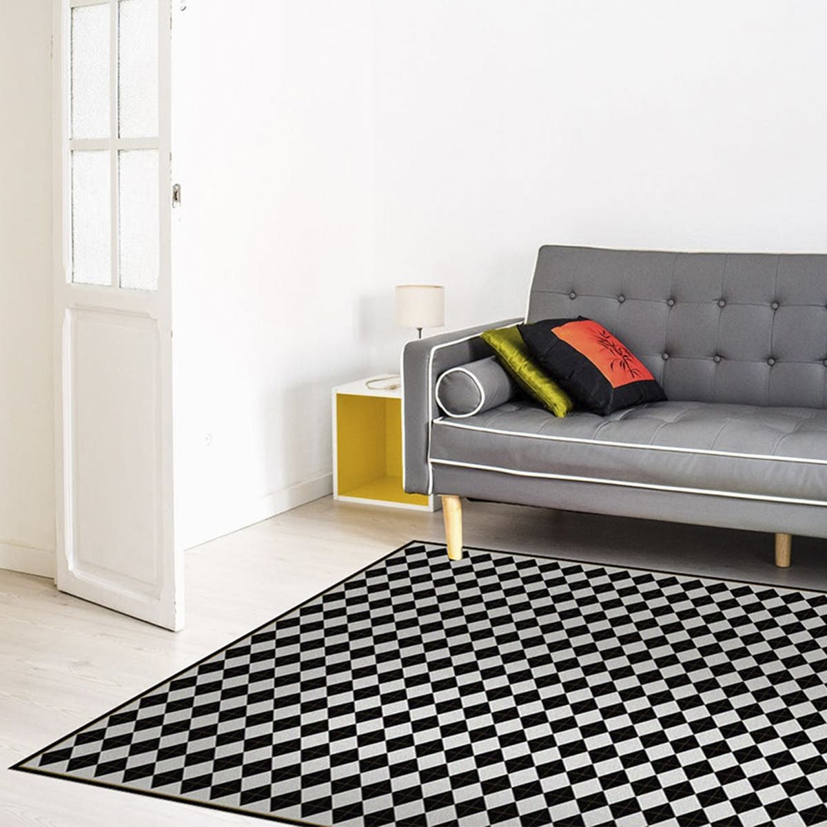ALFOMBRA VINÍLICA ROMBO DAMA GOLDEN LINE 50X70 CM - 2