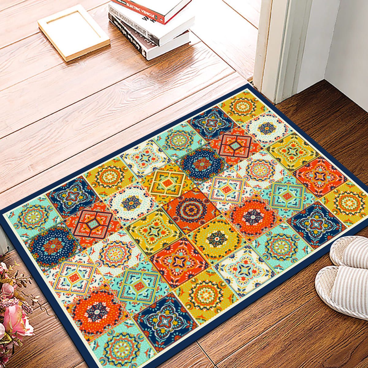 ALFOMBRA VINÍLICA BALDOSA VENECIA 70X140 CM - 3