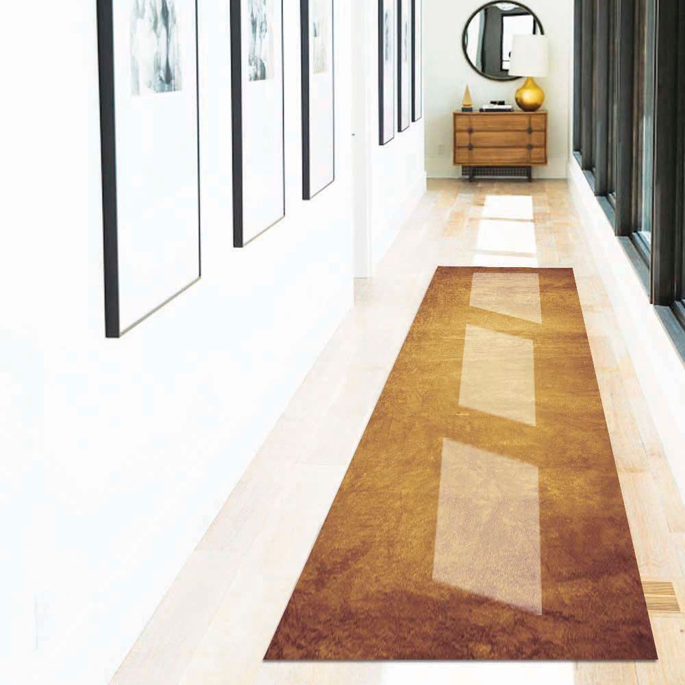 ALFOMBRA VINÍLICA  CEMENTO OCRE 70X100 CM - 6