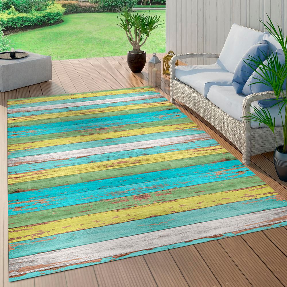 ALFOMBRA VINÍLICA  MADERA VINTAGE CHILOÉ 140X220 CM - 7
