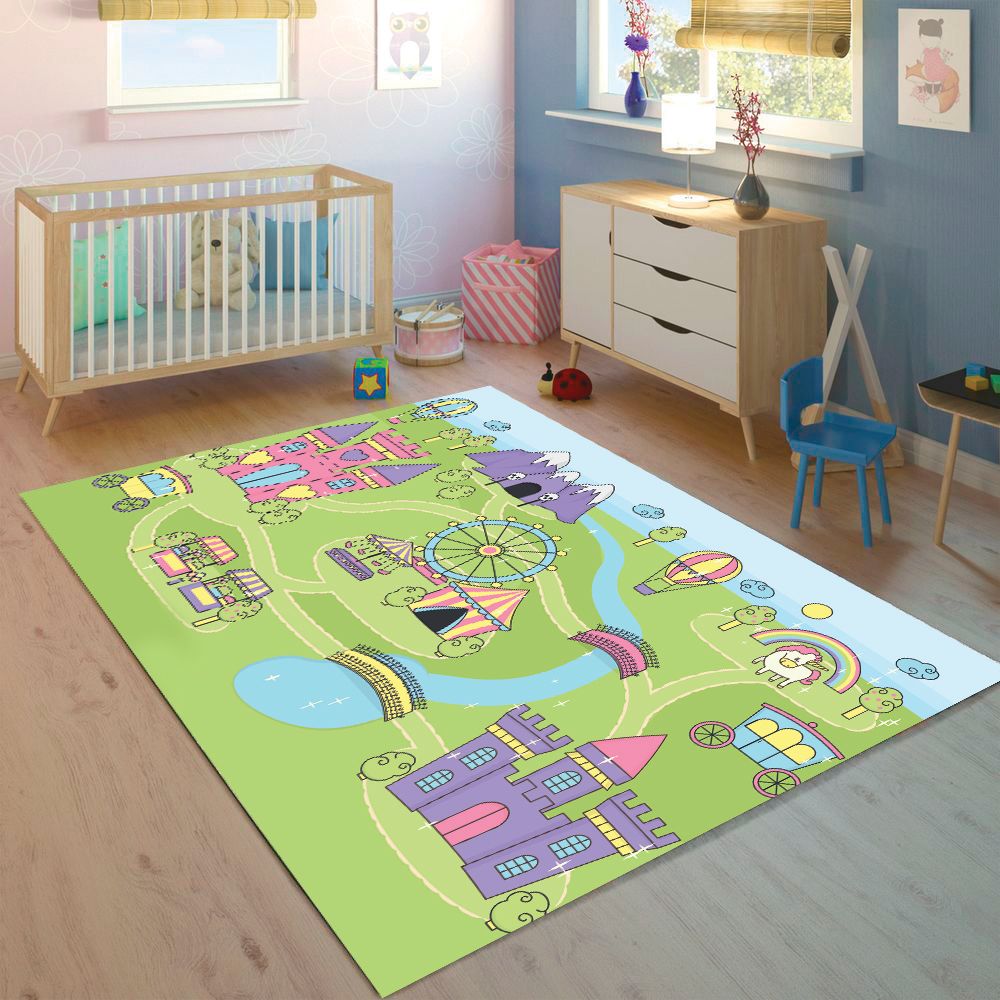 ALFOMBRA VINÍLICA INFANTIL CASTILLO DAVANTI 140X160 CM - 3