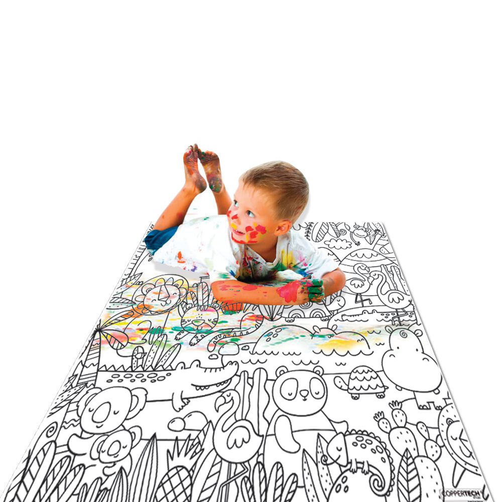 ALFOMBRA VINÍLICA INFANTIL CIRCO DAVANTI 140X160 CM - 3