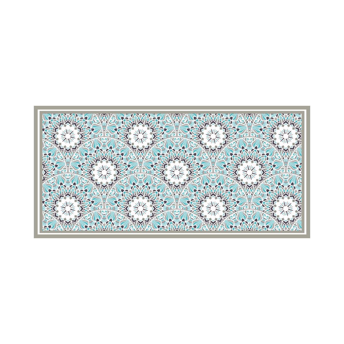 ALFOMBRA VINÍLICA LIVING MANDALA FLOR 140X180 CM - 9
