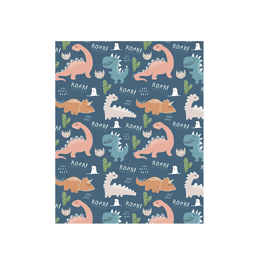 ALFOMBRA VINÍLICA INFANTIL ROARRRR!!! 140X160 CM - 1