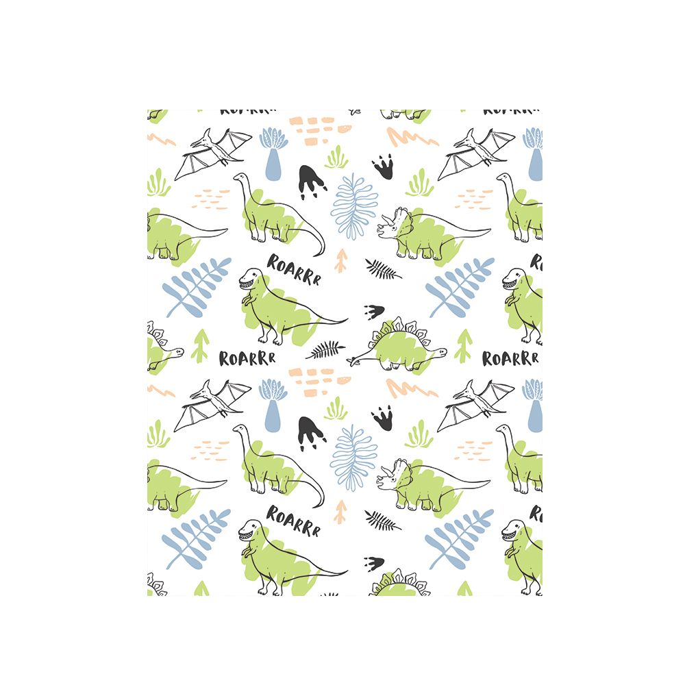 ALFOMBRA VINÍLICA INFANTIL DINOAVENTURA 140X180 CM - 1