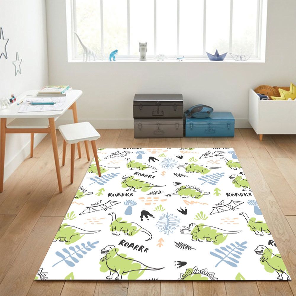 ALFOMBRA VINÍLICA INFANTIL DINOAVENTURA 140X180 CM - 2