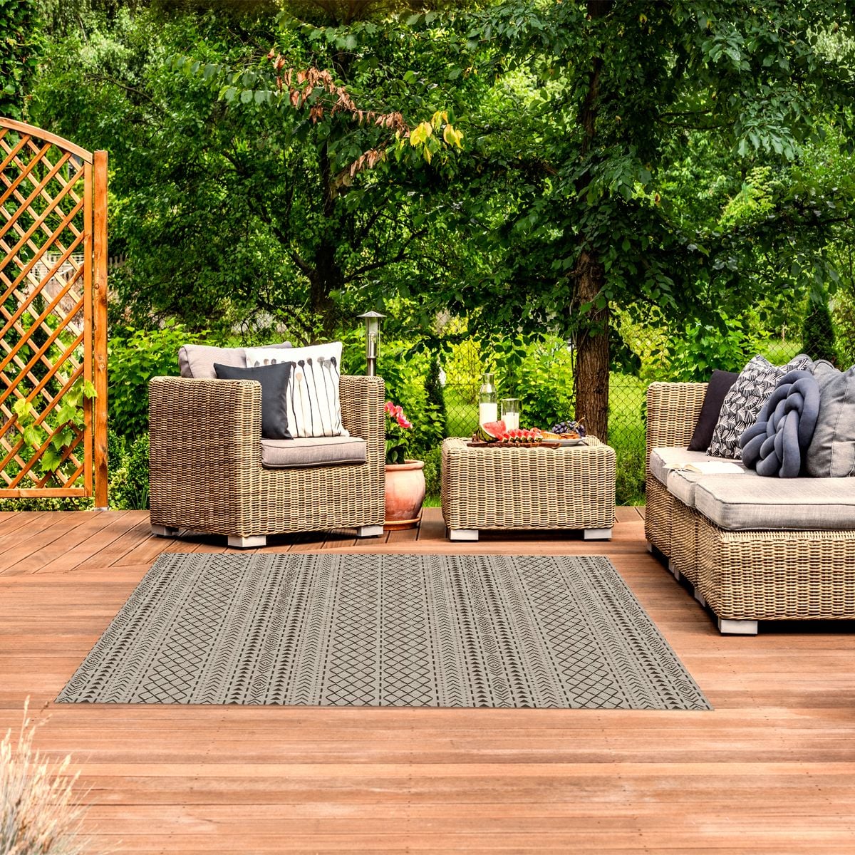 ALFOMBRA VINÍLICA LIVING UKU PACHA 70X100 CM - 4