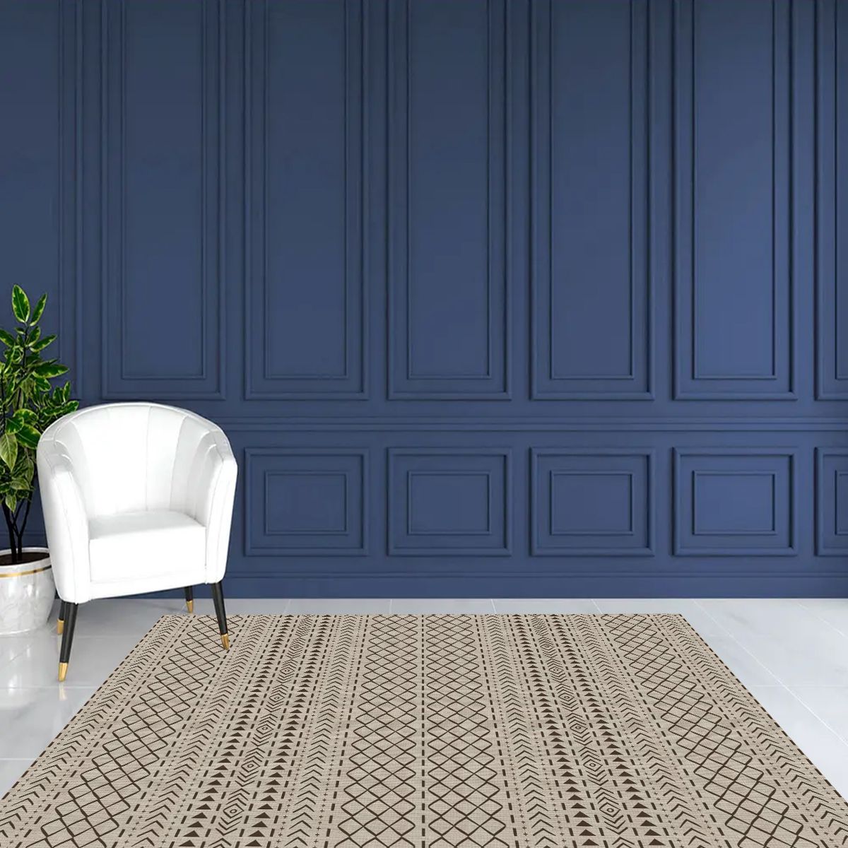ALFOMBRA VINÍLICA LIVING UKU PACHA 70X100 CM - 9
