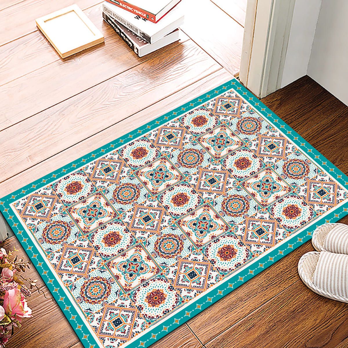 ALFOMBRA VINÍLICA BALDOSA PAMPLONA 70X140 CM - 3