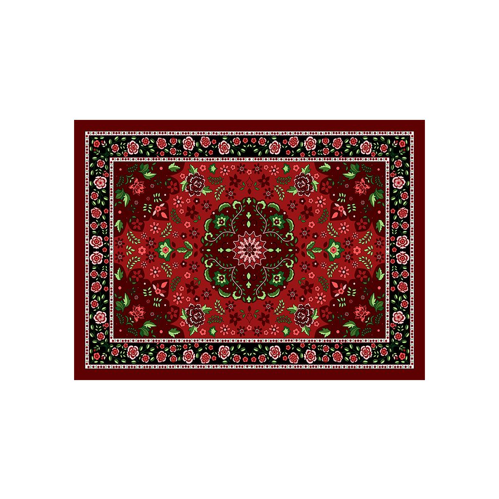 ALFOMBRA VINÍLICA LIVING  BOTEH 140X220 CM - 1