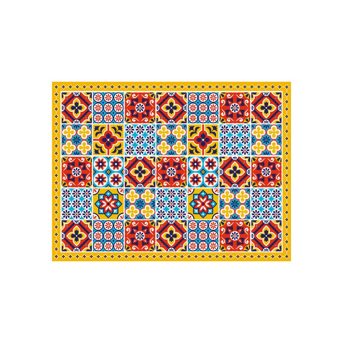 ALFOMBRA VINÍLICA BALDOSA PORTUGUESA 50X70 CM - 1
