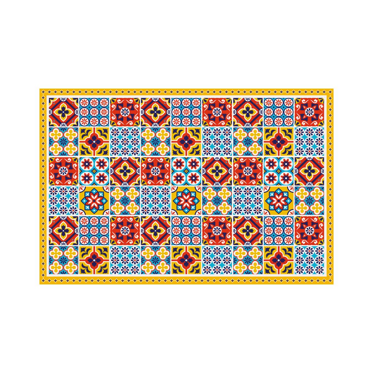 ALFOMBRA VINÍLICA BALDOSA PORTUGUESA 140X160CM - 6