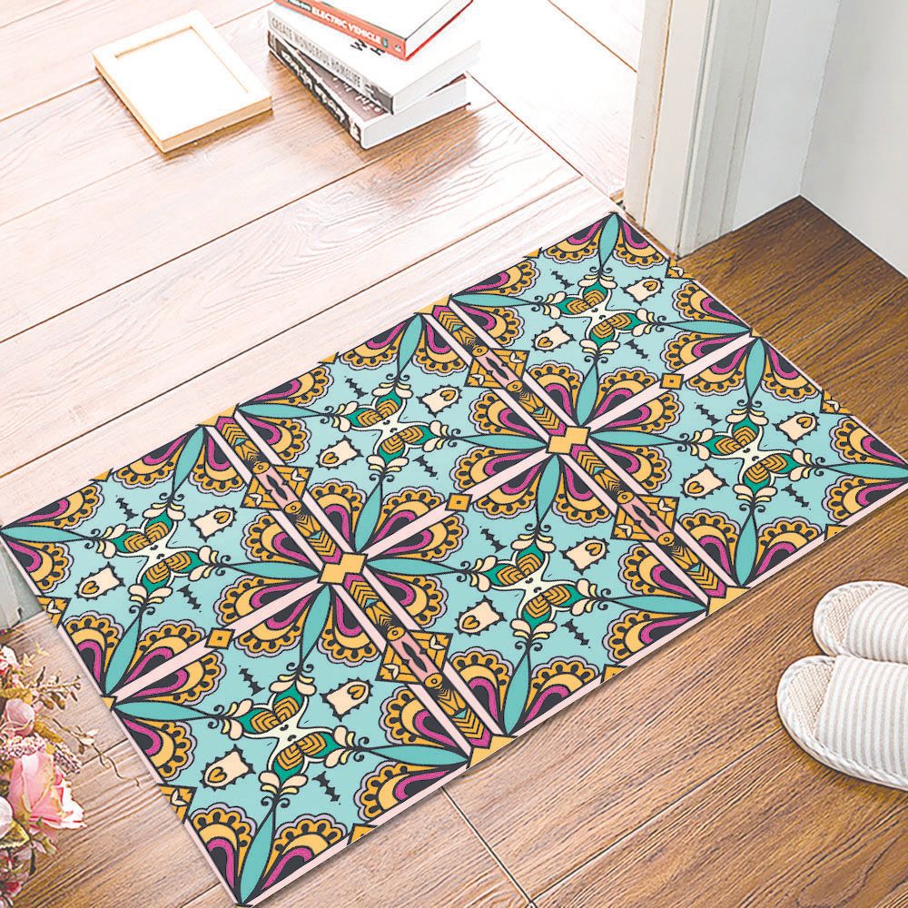 ALFOMBRA VINÍLICA LIVING  MANDALA ÁRABE 140X220 CM - 4
