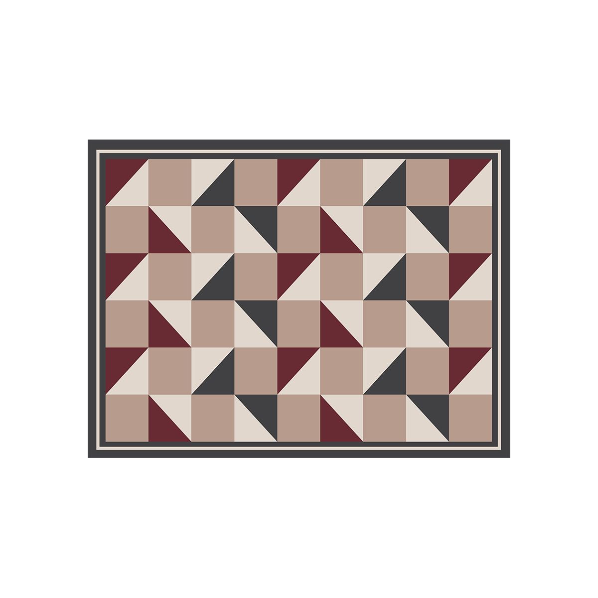ALFOMBRA VINÍLICA LIVING  TABLERO REDWOOD 50X70 CM - 1