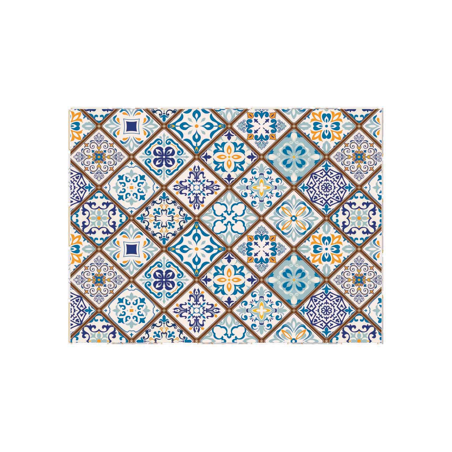 ALFOMBRA VINÍLICA BALDOSA SANTA LUCÍA 70X140 CM - 1