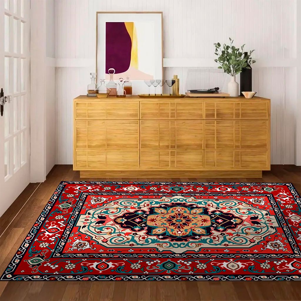 ALFOMBRA VINÍLICA LIVING  KASHAN 70X100 CM - 4