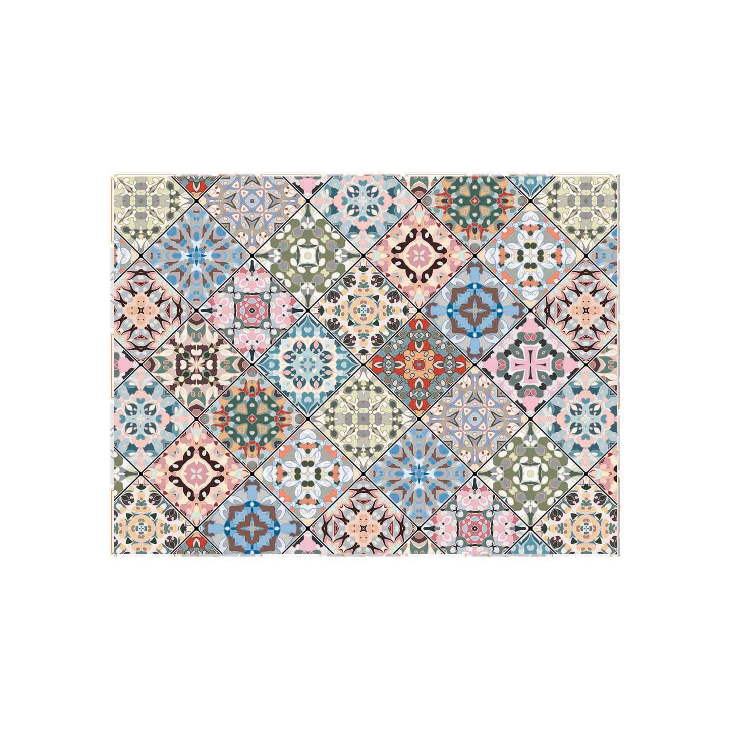 ALFOMBRA VINÍLICA BALDOSA NIZA 140X160 CM - 1