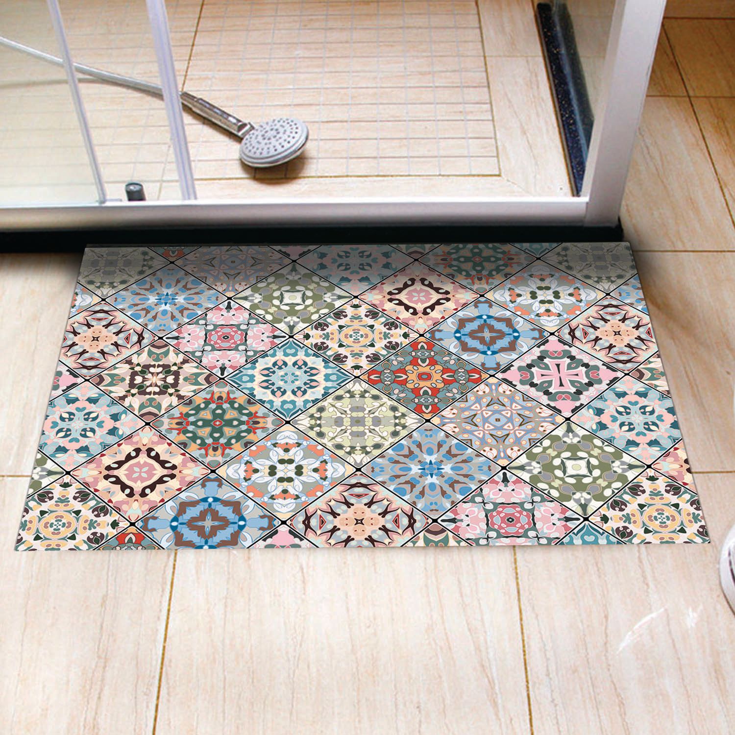 ALFOMBRA VINÍLICA BALDOSA NIZA 140X160 CM - 3