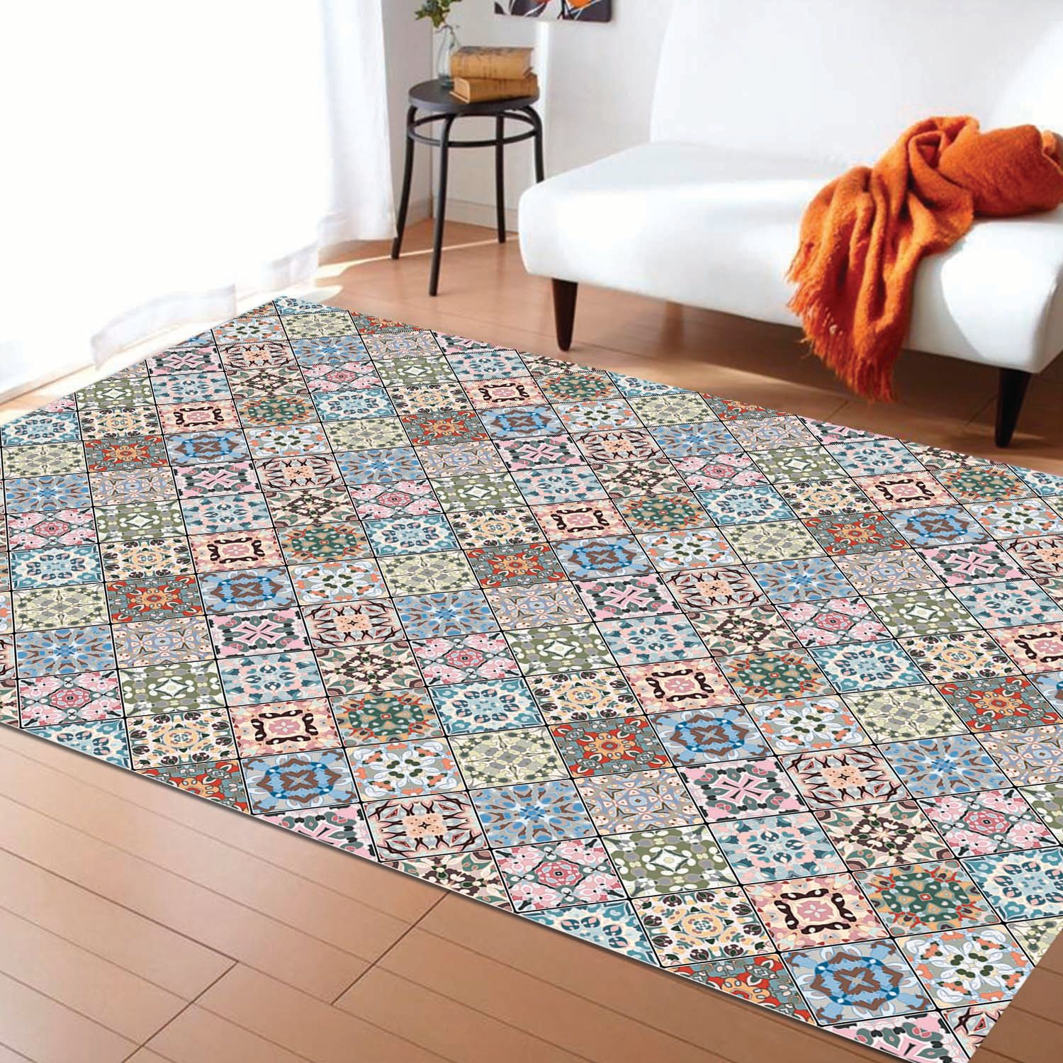 ALFOMBRA VINÍLICA BALDOSA NIZA 140X160 CM - 5