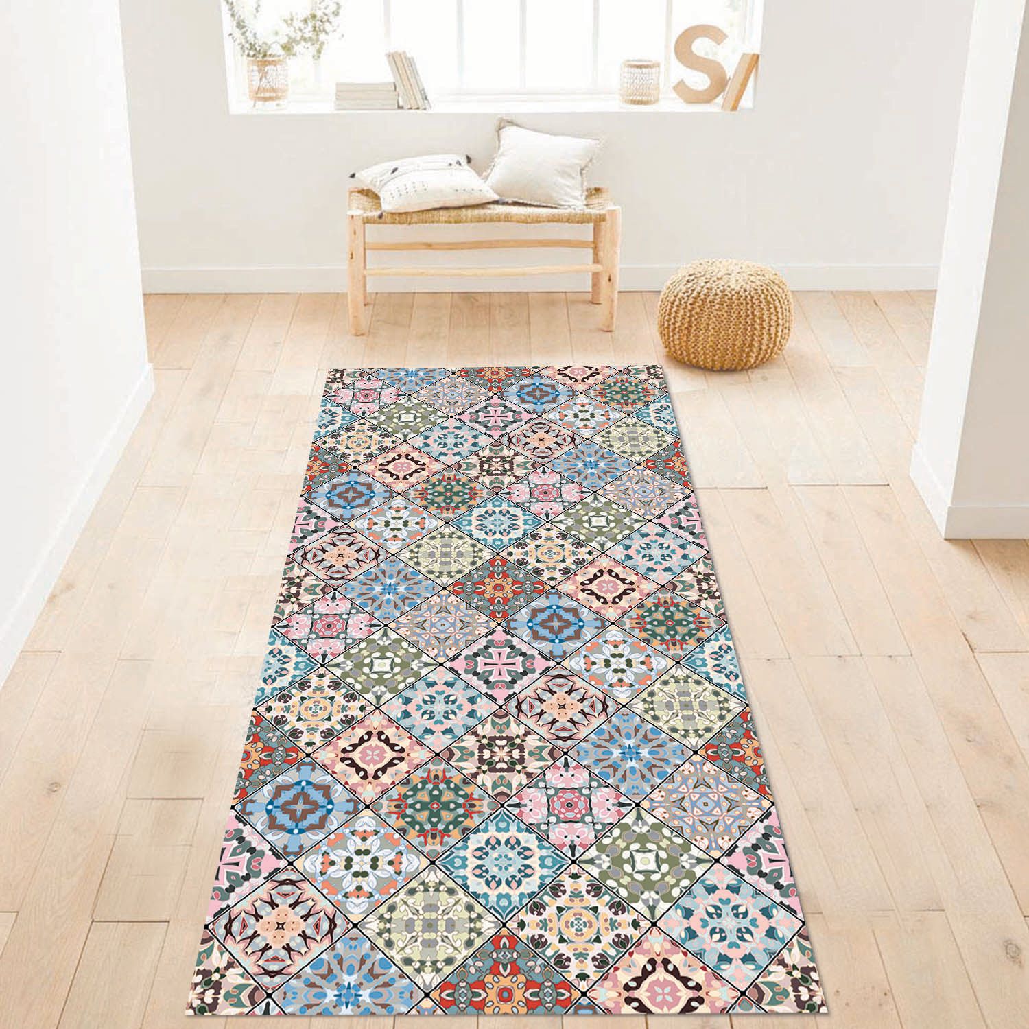 ALFOMBRA VINÍLICA BALDOSA NIZA 140X160 CM - 7