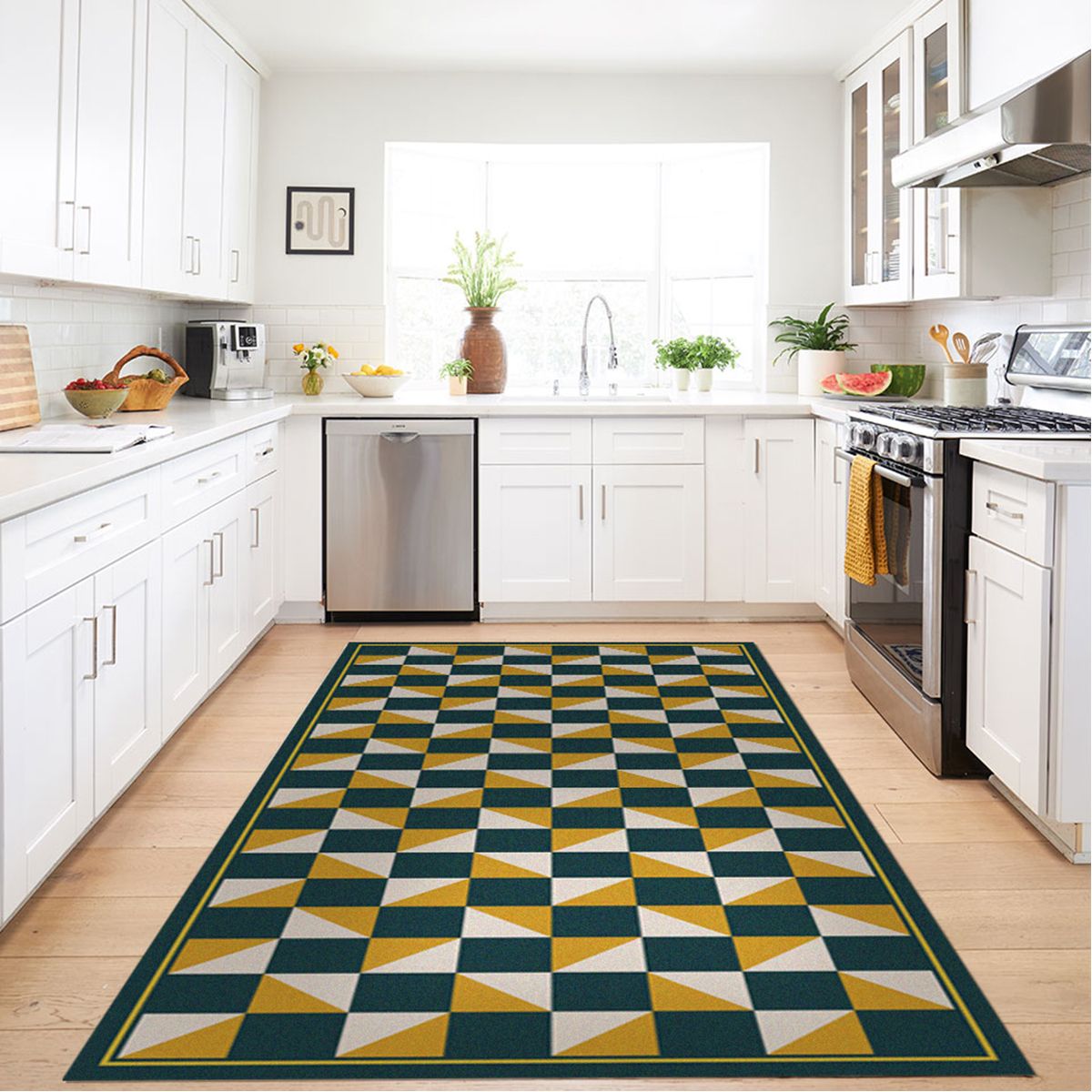 ALFOMBRA VINÍLICA LIVING  TABLERO MUSTARD 50X70 CM - 7