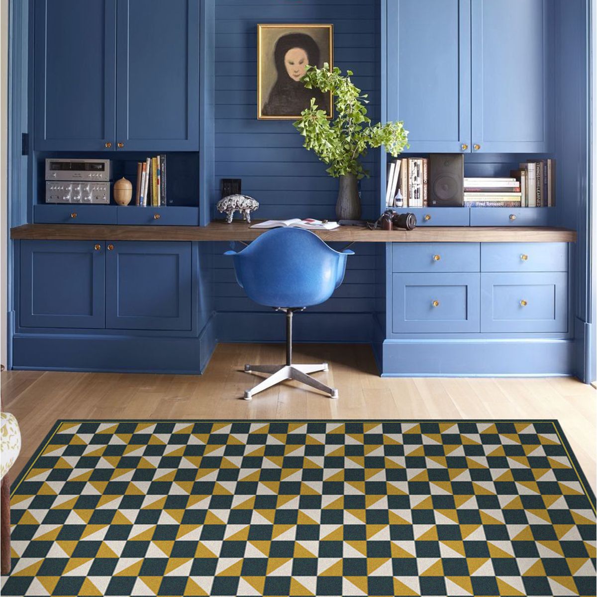 ALFOMBRA VINÍLICA LIVING  TABLERO MUSTARD 50X70 CM - 9