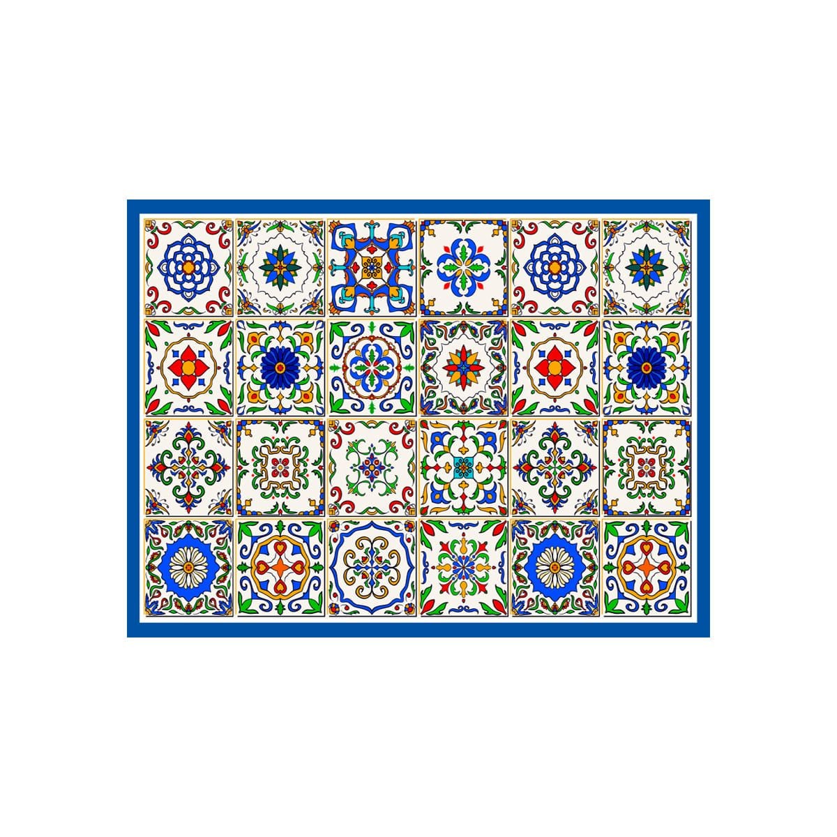 ALFOMBRA VINÍLICA BALDOSA ESPAÑOLA 140X160CM - 1