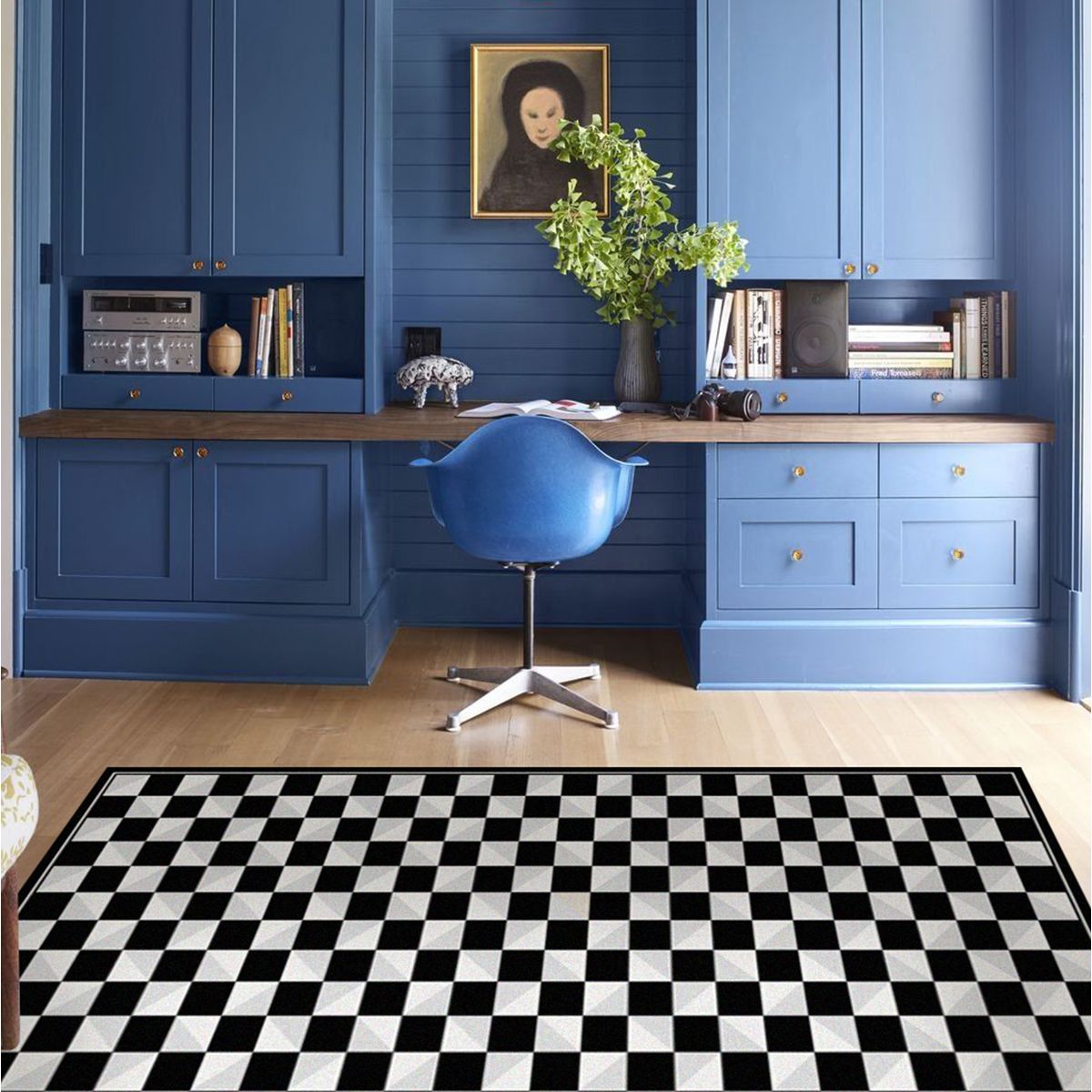 ALFOMBRA VINÍLICA TABLERO BLACK MIRROR 70X100 CM - 9