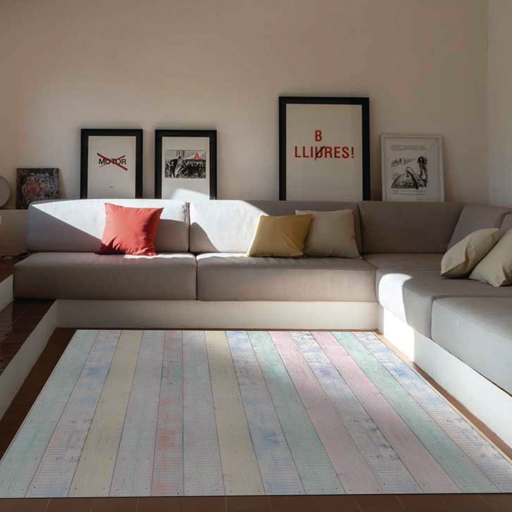 ALFOMBRA VINÍLICA MADERA VINTAGE VENECIA 140X220 CM - 8