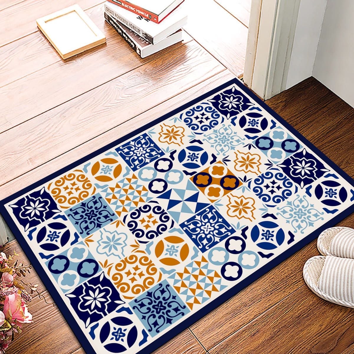 ALFOMBRA VINÍLICA BALDOSA MEDITERRÁNEA 140X180CM - 3