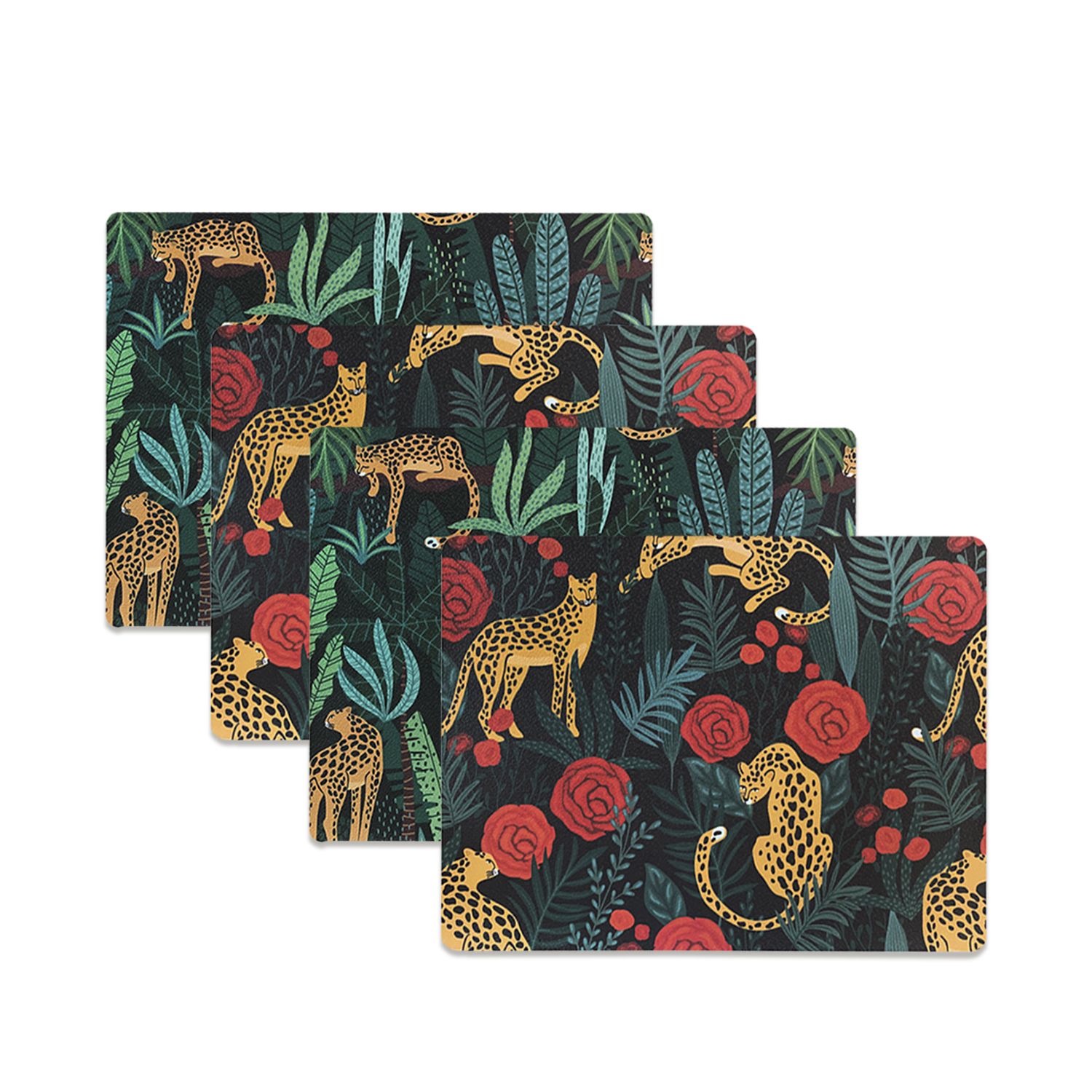 SET 8 INDIVIDUALES SALVAJE RECTANGULAR - 2