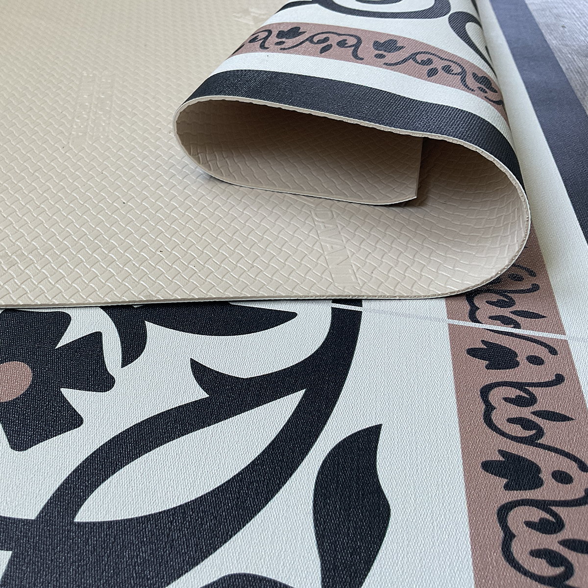 SET 2 ALFOMBRAS DE COCINA FLOR DE ATENAS - 7