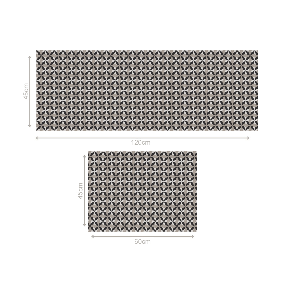 SET 2 ALFOMBRAS DE COCINA PSICODELIA - 6