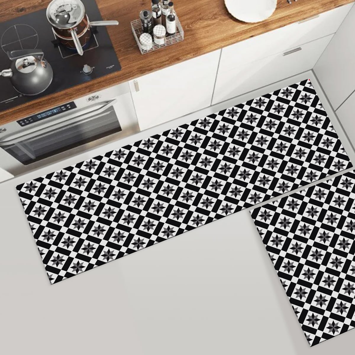 SET 2 ALFOMBRAS DE COCINA ESTRELLA DEL SUR - 2