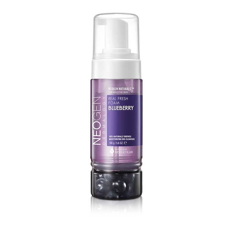 REAL FRESH FOAM CLEANSER BLUEBERRY | COSME TICA COREANA - 1