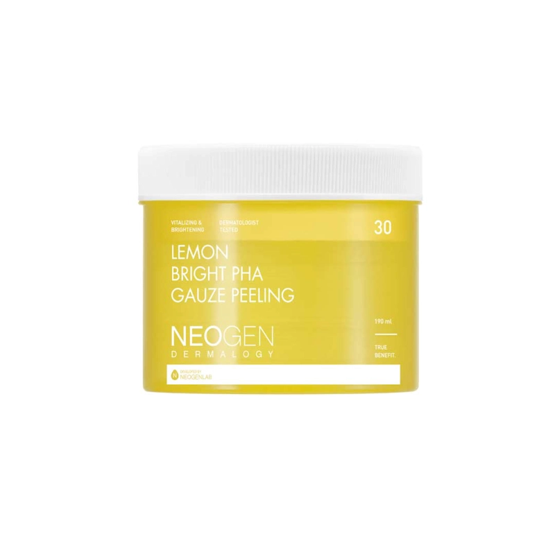 EXFOLIANTE ROSTRO NEOGEN LEMON BRIGHT PHA GAUZE PEELING - 1