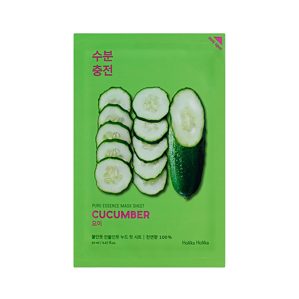 MASCARILA FACIAL DE PEPINO HOLIKA COSME TICA COREANA - 1