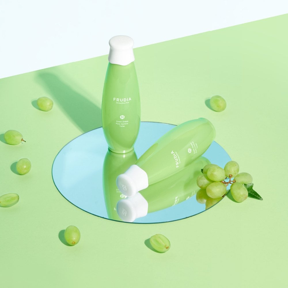 LIMPIADOR ROSTRO FRUDIA GREEN GRAPE PORE CONTROL TONER - 2